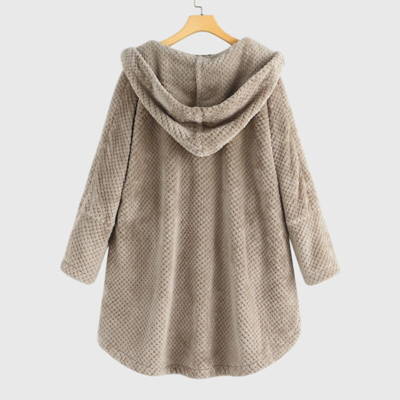 Franca - Fleece Jacket with Hood - 9