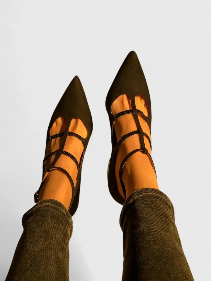 Lyn | Orthopaedic Heels - Black