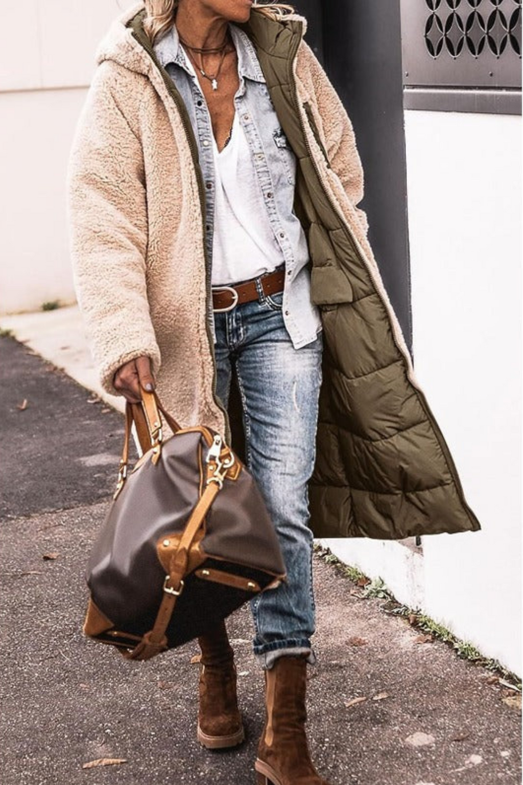 Sasha | Elegant Reversible Coat - 12