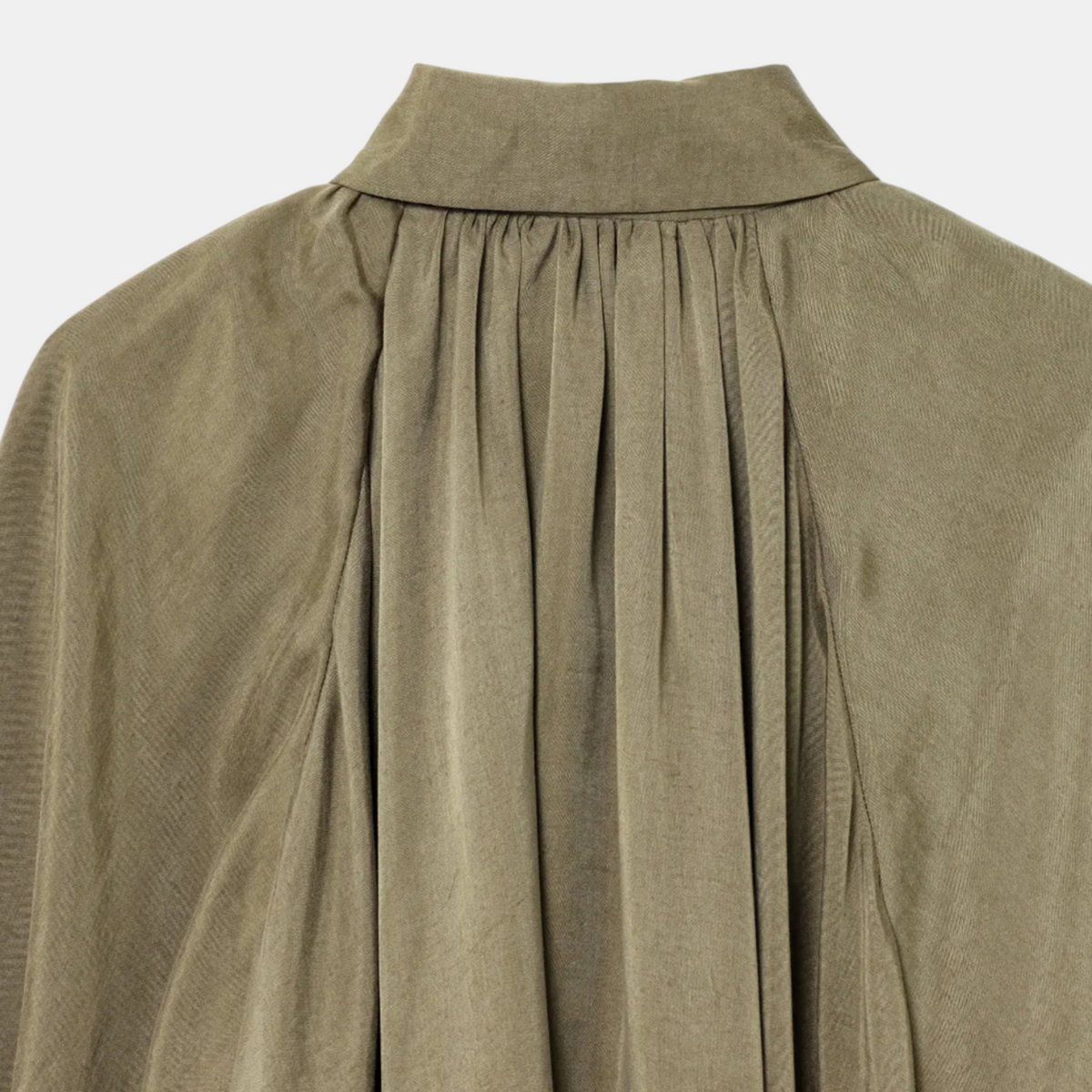 Women's Balloon Sleeve Zip Up Oversized Bomber Jacket - 13