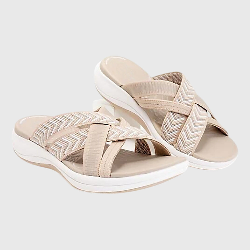 Jade | Orthopaedic Sandals - Beige