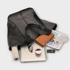 Women's Oversized Weekend Tote Bag with Shoulder Straps - 6