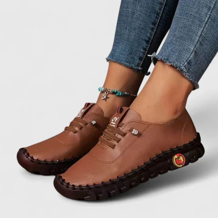 Elynora | Elegant Shoes - Brown
