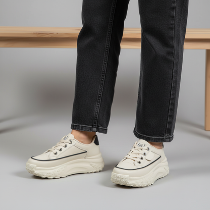 Women's Platform Trainers with Chunky Sole Anti-Slip