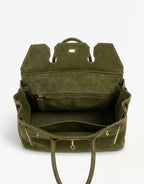 Womens Shoulder Bag with Twist-Lock Fastening and Gold-Tone Hardware - 5