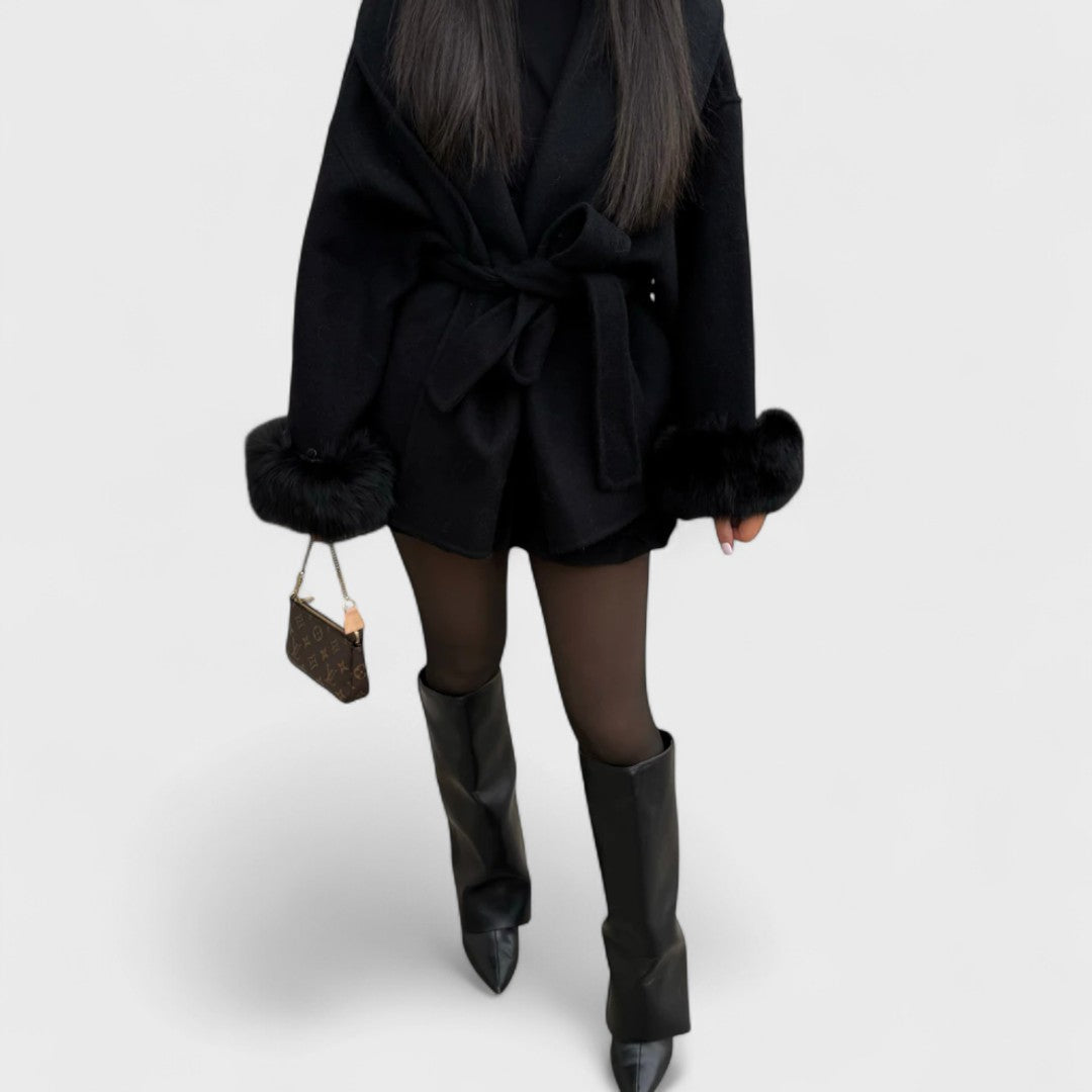 Fyn | Elegant Coat - Black