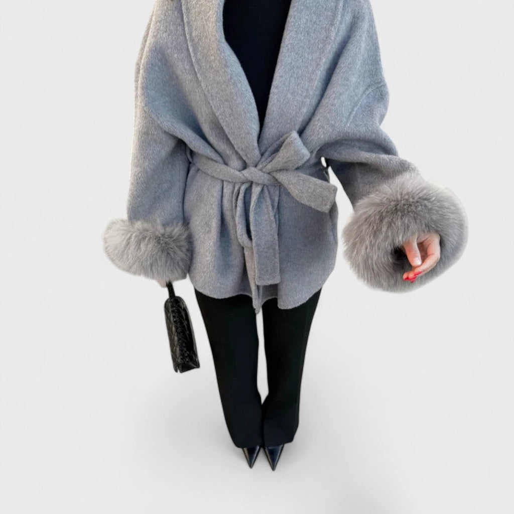 Fyn | Elegant Coat - Grey