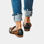 Women's Pointed Loafers with Slip-On Design - 5
