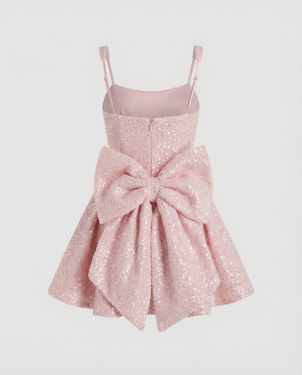 Women's Sequin Skater Dress Square Neck Sleeveless - 7