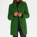 Eva | Comfortable Coat - Green