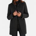 Eva | Comfortable Coat - Black