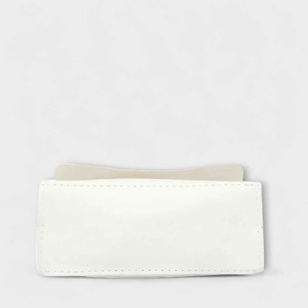Women's Handbag with Scarf Detail and Chain Strap - 10