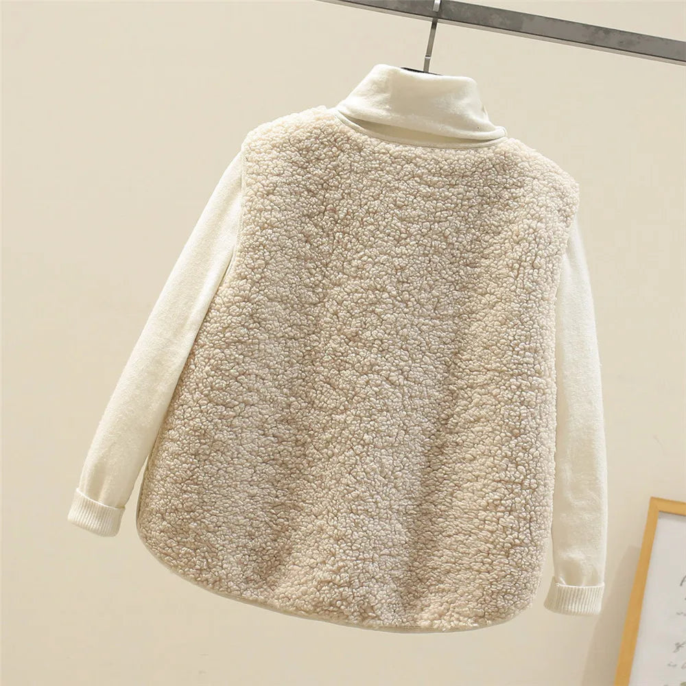 Faye | Luxe Fleece Gilet - 10