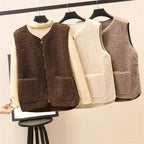 Faye | Luxe Fleece Gilet - 5