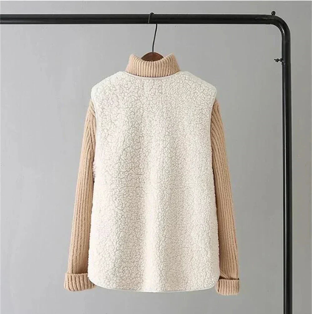 Faye | Luxe Fleece Gilet - 6