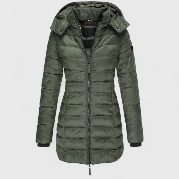 Lewis | Comfortable Coat - Army Green