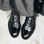 Women's Lace-Up Ankle Boots with Round Toe - 5