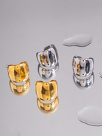 Chunky Ear Cuff Set with No-Piercing Clip Fit - 4