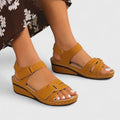 Guinevere | Orthopaedic Sandals - Yellow