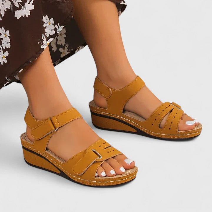 Guinevere | Orthopaedic Sandals - Yellow