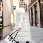 Lucia | Designer Winter Parka with Fur Hood - 15