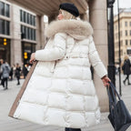 Lucia | Designer Winter Parka with Fur Hood - 17