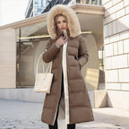 Lucia | Designer Winter Parka with Fur Hood - 3