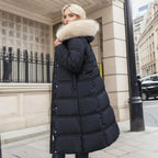 Lucia | Designer Winter Parka with Fur Hood - 8