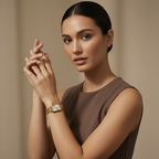 Women's Square Watch with Minimalist Dial and Bracelet Strap - 2