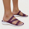 Livia | Orthopaedic Comfort Multi-Strap Sandals - Purple