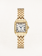Women's Square Case Bracelet Watch with Roman Numerals - 2