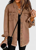 Hailee | Sophisticated Jacket - Brown