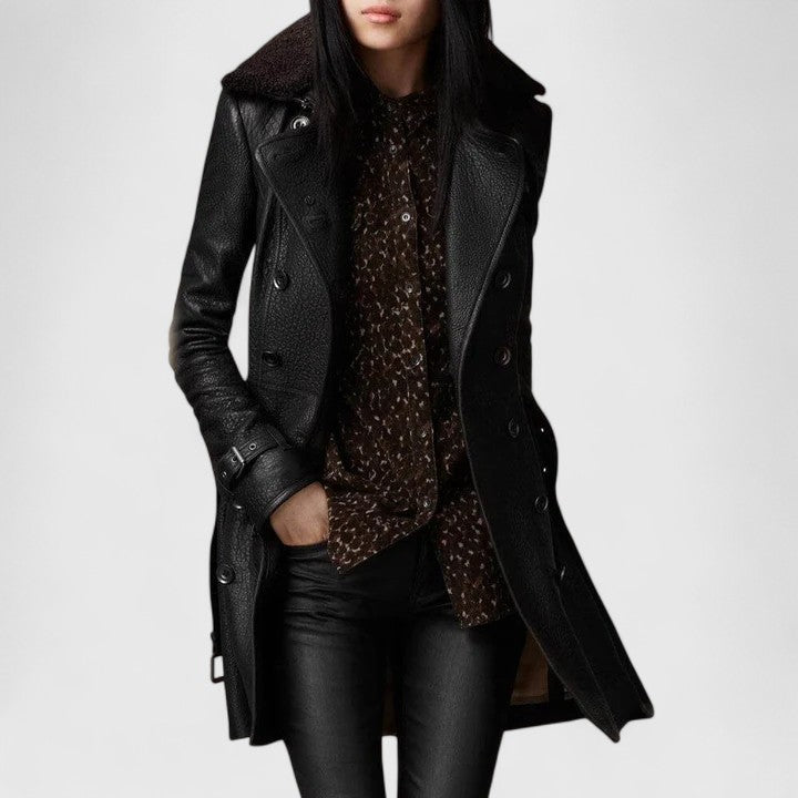 Sarvynah | Elegant Coat - Black