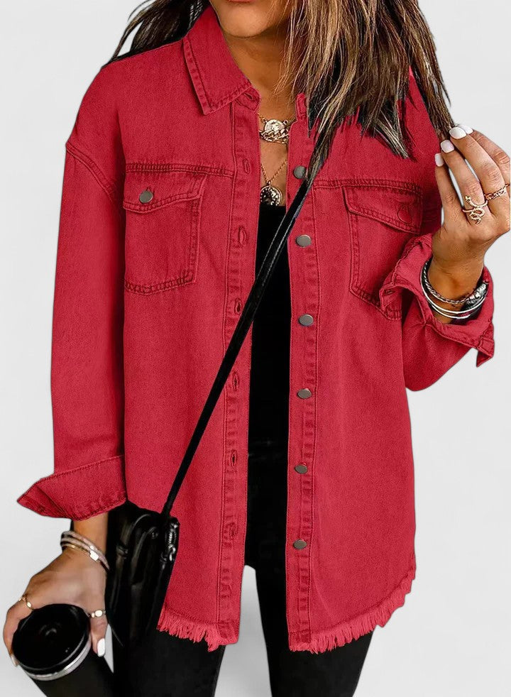 Hailee | Sophisticated Jacket - Red