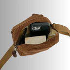 Mini Crossbody Bag with Adjustable Strap and Multiple Pockets - 5
