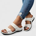Tasha | Orthopaedic Sandals - White