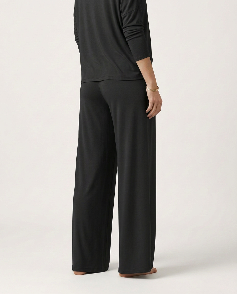 Women's High-Waist Wide-Leg Trousers - 10