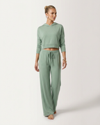 Women's High-Waist Wide-Leg Trousers - 7