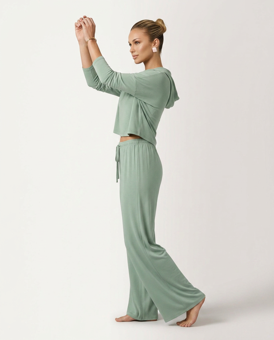 Women's High-Waist Wide-Leg Trousers - 8