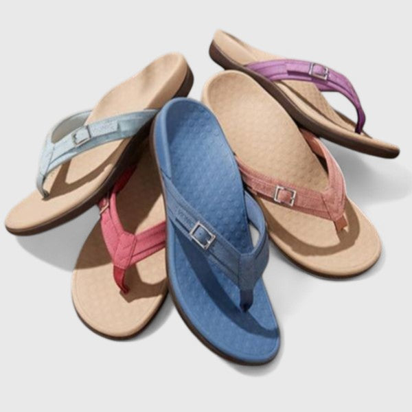 Women's Toe-Post Sandals with Arch Support - 9