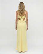 Women's Maxi Dress Cowl Neck Open Back Sleeveless - 3