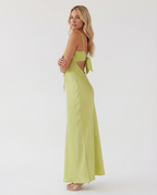 Women's Maxi Dress Cowl Neck Open Back Sleeveless - 12