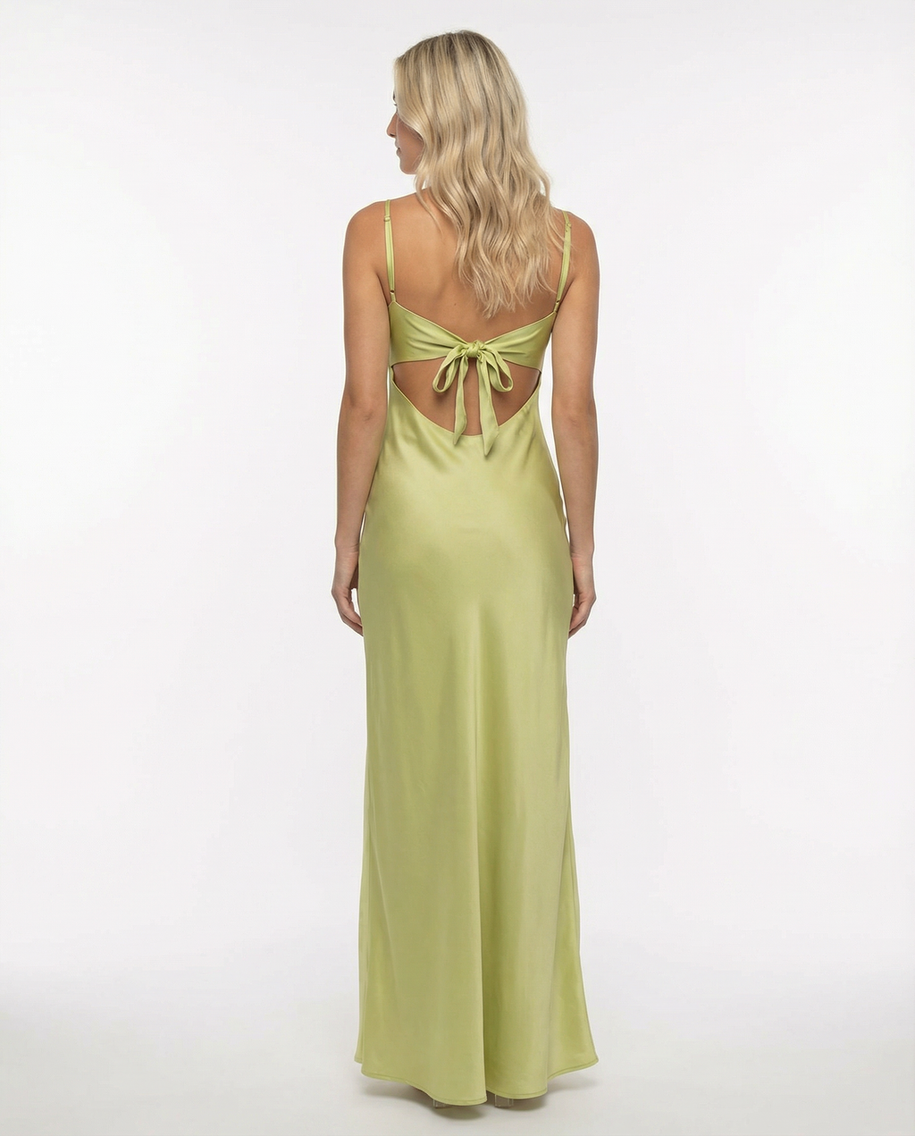 Women's Maxi Dress Cowl Neck Open Back Sleeveless - 11