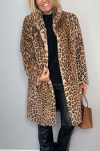 Rosa | Leopard Winter Coat - 2