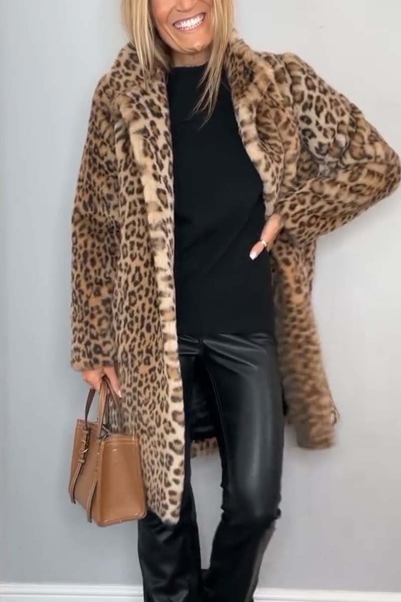 Rosa | Leopard Winter Coat - 3