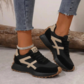 Rylena | Orthopaedic Comfort Trainers - Black