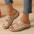 Jasmine | Adjustable Sandals - Beige