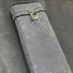 Women's Sparkly Wedge Boots with Crystal-Look Embellishment - 9