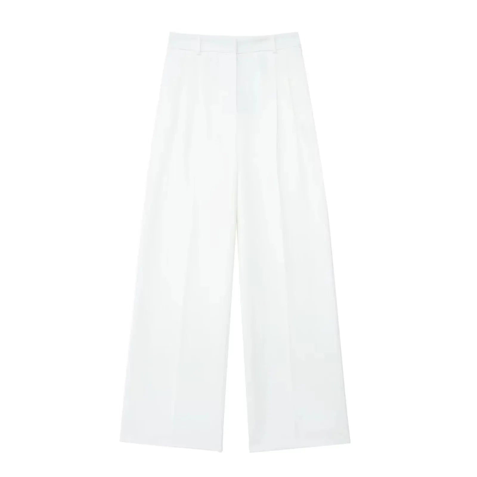 Women Halter Waistcoat and Trouser Co-ord Set with Wide Leg - 15