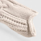 Women's Jumper High Neck Cable Knit Long Sleeve - 6